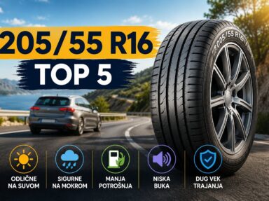 Najbolje letnje gume 205 55 r16 – Top 5